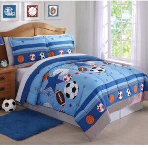 My World Sports and Stars Full/Queen 3-Piece Comforter Set